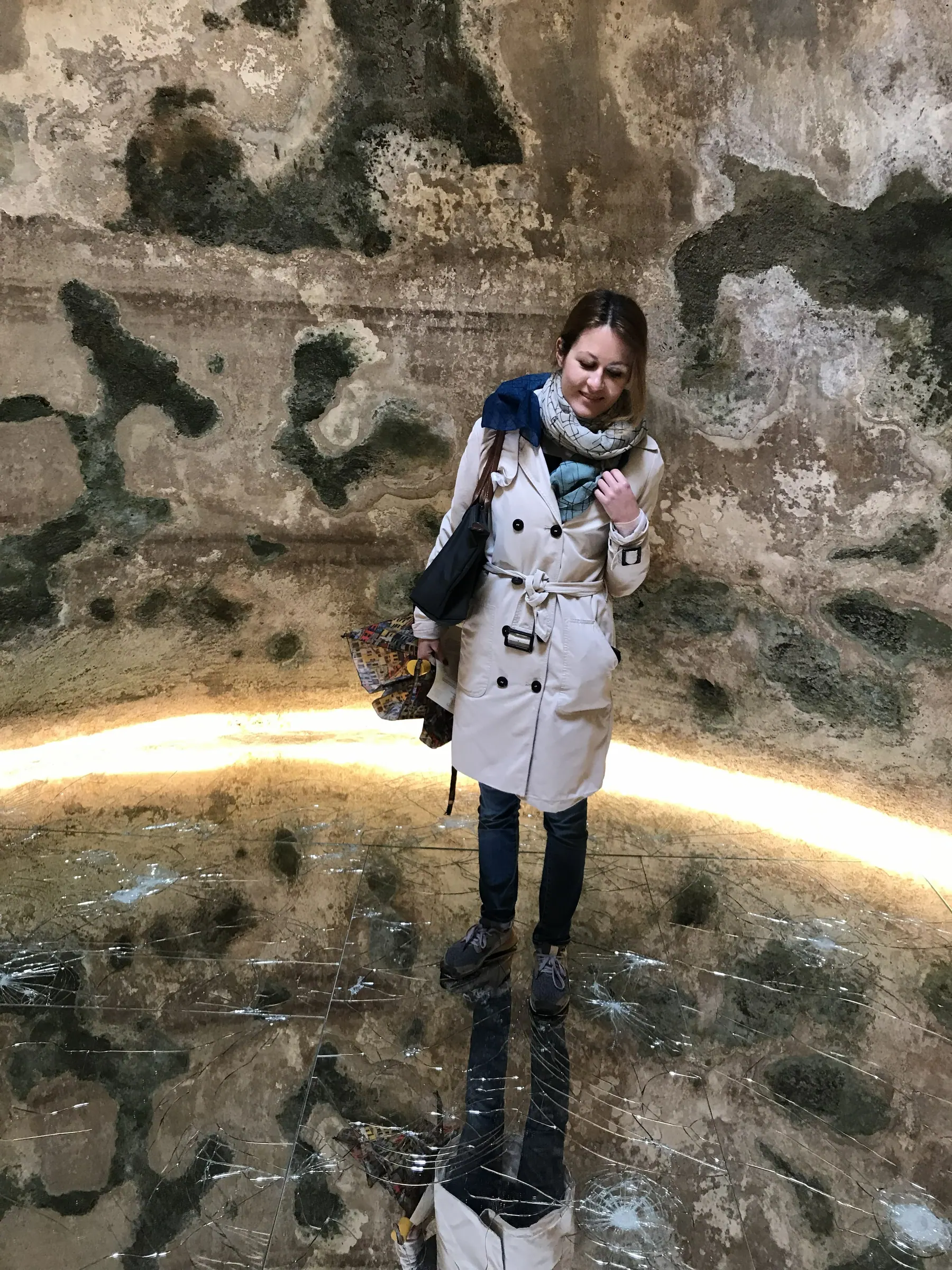 The vast underground chamber of Palombaro Lungo