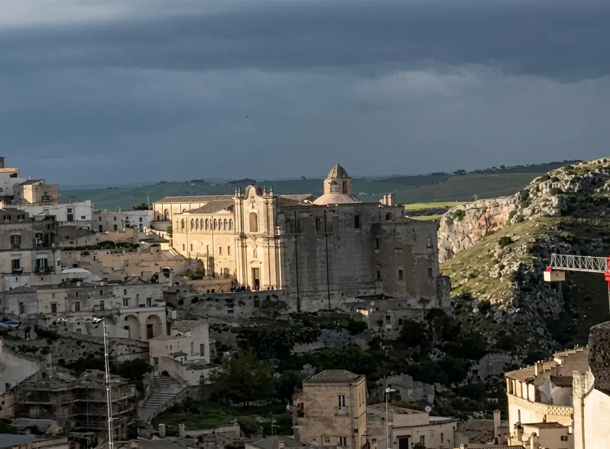 A Matera 2019 European Capital of Culture projection